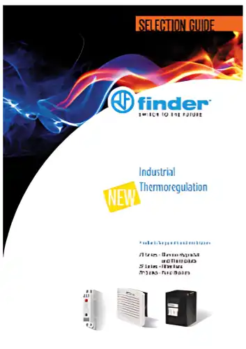 Finder Industrial Thermoregulation catalogue