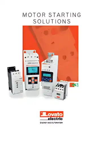 Lovato Motor Starting Solutions catalogue