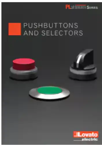 Lovato Platinum Pushbuttons and Selectors catalogue