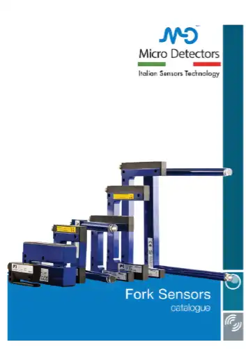 Micro Detectors Fork Sensors catalogue